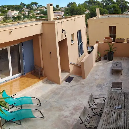 Duplex 85m2 Terrasse 45m2 Calme Calanques Nature